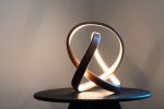 Atom Light Sculpture | Lighting by Giulio D'Amore Studio. Item made of wood compatible with minimalism and contemporary style