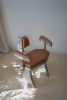 Heron Chair | Armchair in Chairs by Vincent Decat. Item composed of steel & leather compatible with contemporary style