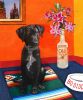 Commissioned Pet Portrait: Your pet photos turned to art | Digital Art in Art & Wall Decor by Ri Anderson. Item composed of paper