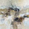 Abstract Painting on canvas by Filomena Booth - Morning Mist | Oil And Acrylic Painting in Paintings by Filomena Booth Fine Art. Item works with contemporary & modern style