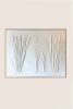 Willows W4860 A | Mixed Media in Paintings by Michael Denny Art, LLC. Item composed of bamboo and cotton in minimalism or contemporary style