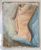 Found within Oneself | Oil And Acrylic Painting in Paintings by Eve Devore. Item composed of paper and synthetic in minimalism or mid century modern style