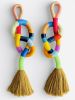 The Recoil | Macrame Wall Hanging in Wall Hangings by Sand+Suede | Central station in Morongo Valley. Item made of fiber compatible with boho and eclectic & maximalism style