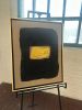 Gold and Carbon Painting on Spanish Linen Minimalist | Oil And Acrylic Painting in Paintings by RGB Fine Art. Item composed of canvas compatible with minimalism and contemporary style