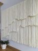 Natural Look Tapestry | Wall Hangings by Kat | Home Studio. Item made of fabric with fiber works with minimalism style