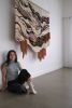 Organic wall sculpture hanging | Wall Hangings by Rebecca Whitaker Art. Item in boho or minimalism style
