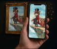 Poor Yorick-Augmented Reality Interactive Print | Prints by Magic Mirror Gallery