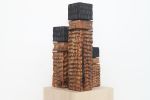 Black Ember Monoliths | Reclaimed Beech Wood Sculpture Set ( | Sculptures by Craig Forget. Item made of wood compatible with contemporary and japandi style