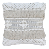 Boho Knit Cushion Cover (SET OF 2) | Pillows by MEEM RUGS. Item made of cotton works with boho style