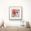 Petite joie | Mixed Media in Paintings by Marielle Robichaud. Item composed of paper in minimalism or mid century modern style