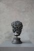 David Bust Painted in Black with Compressed Marble Powder | Sculptures by LAGU. Item composed of marble