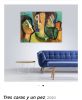 Oil and Cold wax medium on canvas | Mixed Media by Niki J Sands. Item composed of canvas