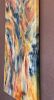 Canyon Wall | Oil And Acrylic Painting in Paintings by Kozyuk Gallery. Item composed of canvas in boho or eclectic & maximalism style