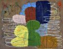 Paper Parade — Original Abstract Painting on Paper | Oil And Acrylic Painting in Paintings by Marcus Bacher