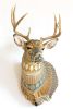Embellished Deer | Wall Sculpture in Wall Hangings by Cassandra Smith. Item works with contemporary & eclectic & maximalism style