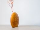 Kva Modern Wooden Vase Midi - Naturel Kayın | Vases & Vessels by Foia. Item made of wood works with boho & contemporary style