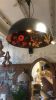 Theme: Nature|  Project: The Purple Turtles | 3ft MS powder coated lamp shades | Pendants by Yamini Reddy. Item composed of steel