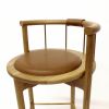 Lloyd Barstool by Crump and Kwash | Bar Stool in Chairs by Crump & Kwash | Austin Proper Hotel in Austin. Item composed of wood and fabric
