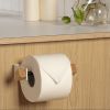 Cachemire Toilet paper holder | Toiletry in Storage by Ylisse. Item composed of birch wood and steel in minimalism or mid century modern style