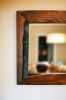 walnut epoxy inlay mirror | Decorative Objects by Abodeacious. Item composed of walnut & glass compatible with contemporary and modern style