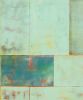 Turquoise Tiles Long | Paintings by Ronald Hunter. Item made of canvas works with contemporary & modern style