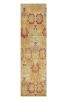 Spanish European runner in Gold, Red & Blue Floral Pattern | Area Rug in Rugs by Rug and Kilim
