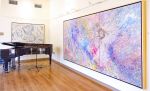 Aurora Borealis 2 | Mixed Media by Jill Krutick | Center For Creative Education in West Palm Beach. Item composed of synthetic