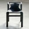 Chair 1901 - BLACK | Dining Chair in Chairs by Espina Corona | Buenos Aires in Buenos Aires. Item made of wood with leather works with contemporary style