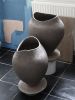 Large Coil Built Vases | Vases & Vessels by Hazel Frost Ceramics. Item composed of stoneware