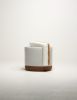 Handmade Sponge Holder | Tableware by Black Oak Art. Item composed of stoneware in minimalism or contemporary style