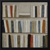 Livre apres livre | Oil And Acrylic Painting in Paintings by Sophie DUMONT.. Item made of wood & canvas compatible with minimalism and contemporary style