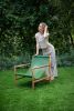 The Wesley Sling Chair | Lounge Chair in Chairs by Wylie's Wood & Leather