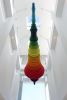 Space Rainbow | Sculptures by MJO Studios. Item made of wood with synthetic