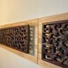 Sculptural Wall Art – c.1880 Antique Chinese Carved Openwork | Wall Sculpture in Wall Hangings by Loom&Drift. Item made of wood works with mid century modern & art deco style