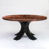 Crescent dining table | Tables by Brian Boggs Chairmakers. Item made of wood compatible with contemporary style