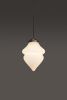 Mint | Pendants by Silica Studio. Item made of glass works with contemporary & art deco style