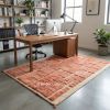 Wool Rug Handmade Area Rug, Moroccan Style Wool Carpet, | Rugs by Berber Luxe. Item made of wool works with boho & art deco style