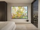 Abstract Nature Painting Prosperity by Dorothy Fagan | Mixed Media in Paintings by Dorothy Fagan Fine Arts. Item made of canvas compatible with mid century modern and contemporary style