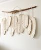 Large Macrame Feathers with 10 feathers | Macrame Wall Hanging in Wall Hangings by macramestories. Item composed of wood and cotton in boho or country & farmhouse style