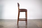 Bruno Stool from Costantini in Argentine Rosewood and Leathe | Bar Stool in Chairs by Costantini Design. Item composed of wood in contemporary or modern style