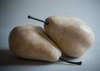 Series of Pears | Public Sculptures by Jim Sardonis. Item made of bronze with granite