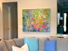 Garden of the Heart Painting | Murals by Dorothy Fagan Fine Arts. Item composed of canvas compatible with contemporary and eclectic & maximalism style