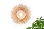 Mooda Sconce 6 | Sconces by INDO-. Item composed of wood and stone