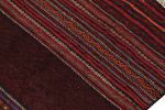 Rug & Kilim’s Contemporary Kilim Runner Rug in Burgundy | Area Rug in Rugs by Rug and Kilim