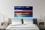 Gulf Coast Sunset_TT Commission | Oil And Acrylic Painting in Paintings by Dutch Montana Art. Item made of canvas