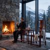 Imperial Ming Style Crimson Flamewood Official Hat Chair Set | Armchair in Chairs by Dynasty Artisan. Item composed of wood in contemporary or eclectic & maximalism style