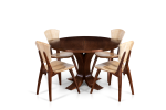 Crescent dining table | Tables by Brian Boggs Chairmakers. Item made of wood compatible with contemporary style