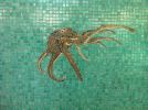 Sea Life Swimming Pool | Mosaic in Art & Wall Decor by Paul Siggins - The Mosaic Studio. Item composed of glass