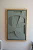 No. 120 Japandi Plaster Wall Relief - Scandinavian Decor | Wall Sculpture in Wall Hangings by Joseph A