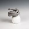 Modern Sculpture, "Wild One #47",  Ceramic Sculpture 8" | Sculptures by Anne Lindsay. Item made of ceramic compatible with contemporary and modern style